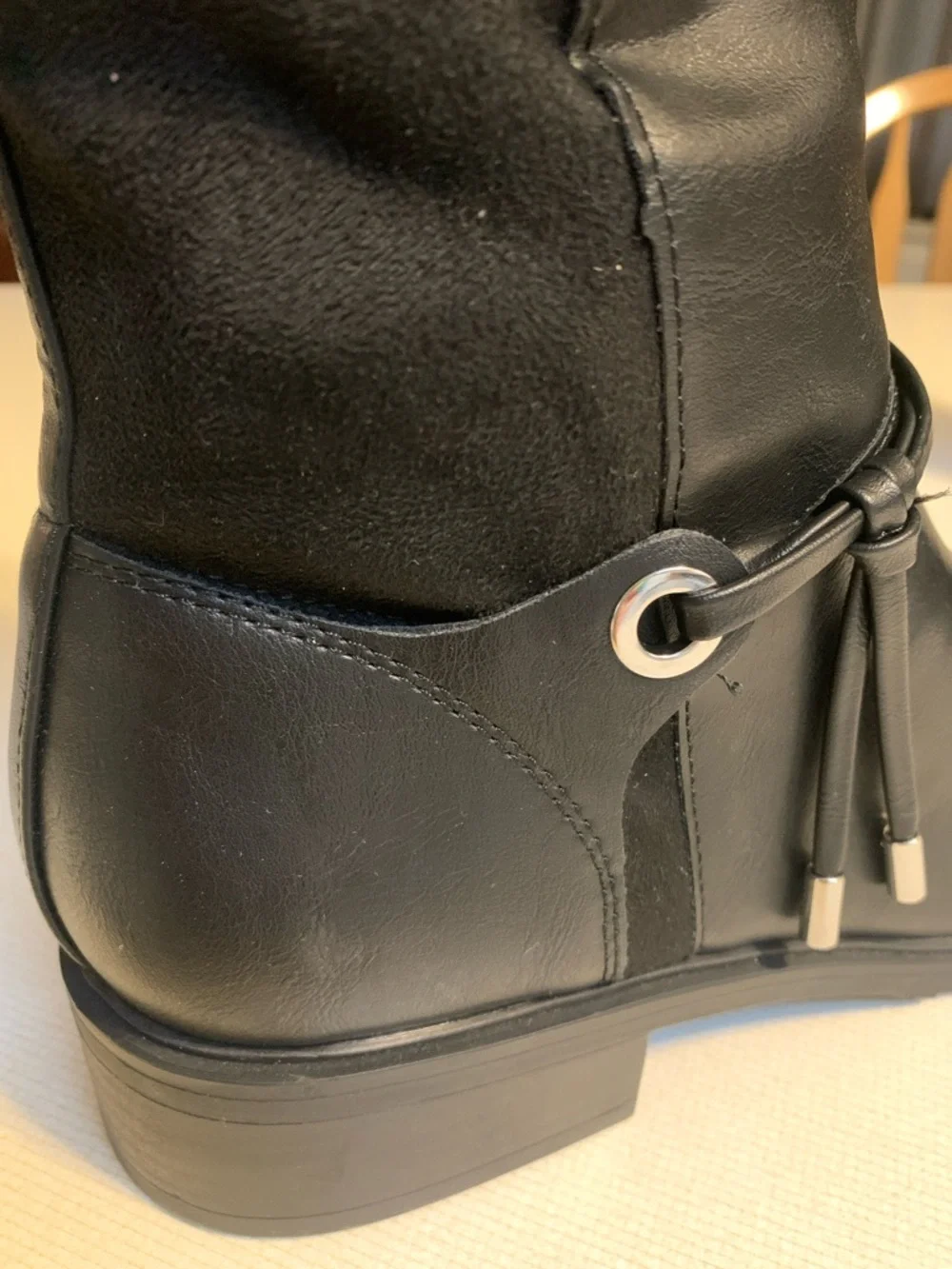 Style & Co.Classic Black Knee-High Verrlee Women’s Riding Boots NWOT